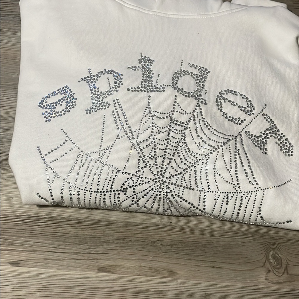 Sp5der OG Rhinestone Hoodie